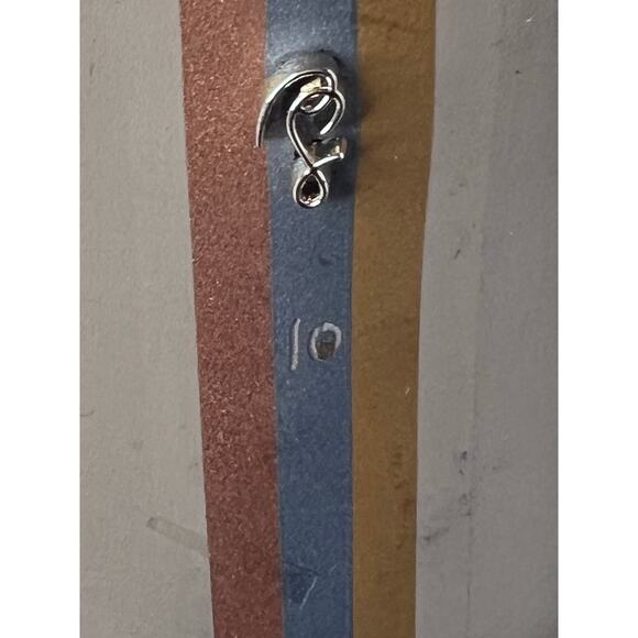 Sam Edelman Robyn Leather Ankle Strap Heel Black I3433L3002 Women 10M Tried On - Picture 10 of 11